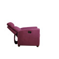 Sofá reclinável elétrico do sofá de couro genuíno do couro (428)